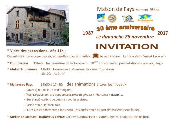 invitation fête 30 ans